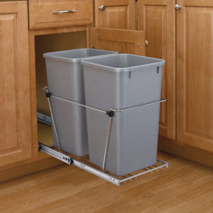 2-DOUBLE DOOR MOUNT WASTE CONTAINERS-15